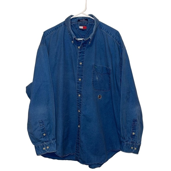 Tommy Hilfiger Vintage Man Shirt Size XL - Picture 1 of 8